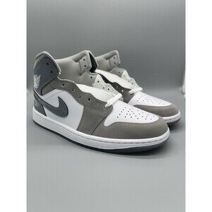 Air Jordan 1 SE Mid ‘Patent Cool Grey’ Size 9.5M 11W New W OGBox HF3216-100